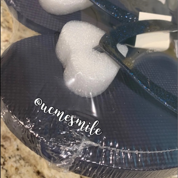 Glitter Strap Flip Flops - Picture 2 of 4